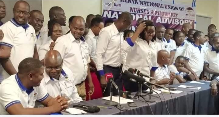 KENYAN NURSES TO DOWN TOOLS NATIONWIDE FROM AUGUST 3 OVER POOR WORKING CONDITIONS, LOW PAY, AND BROKEN GOVERNMENT PROMISES KENYAN NURSES