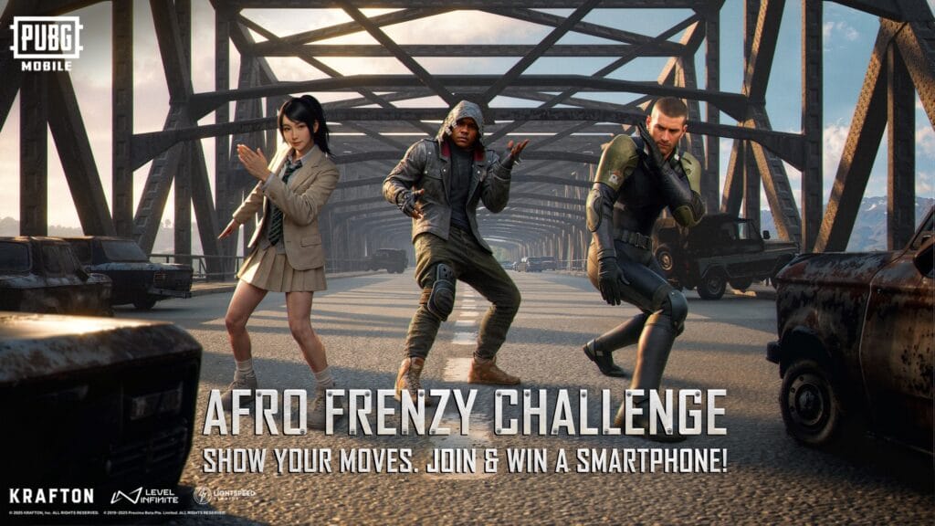 PUBG Mobile Drops the Beat with Afro Frenzy Dance Challenge on TikTok PUBG Mobile